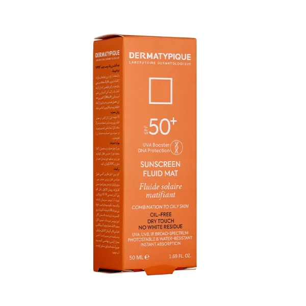 ضد آفتاب فلوئیدی بی رنگ پوست چرب spf50